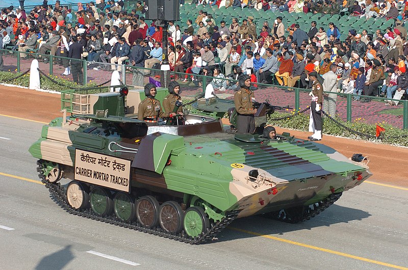 CARRIER MORTAR TRACKED VEHICLE